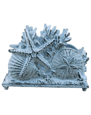 Cast Iron Seashell Napkin Holder